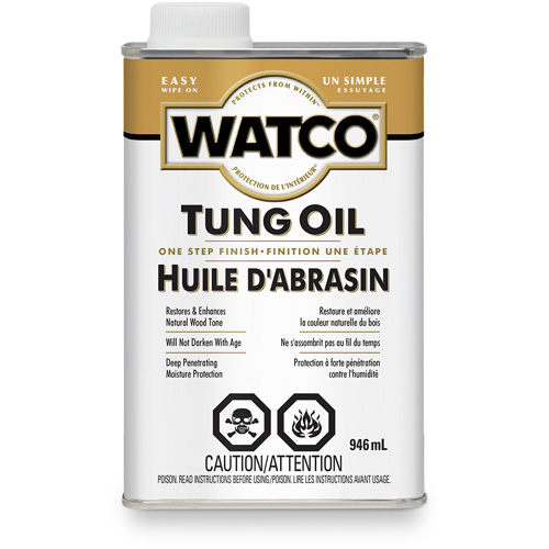 Watco&reg; Tung Oil, 946 ml, Clear, Transparent Absolute Business Supply