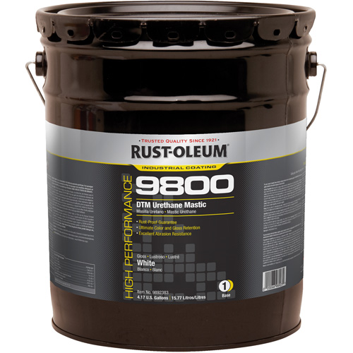 Syst&egrave;me de mastic &agrave; lur&eacute;thane 9800 DTM, 5 gal., Blanc, Tr&egrave;s brillant Absolute Business Supply