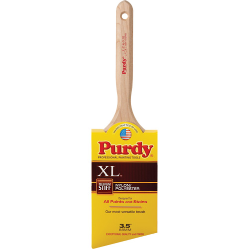 XL Glide Paint Brush, Poly/Nylon, Wood Handle, 3-1/2" Width Absolute Business Supply
