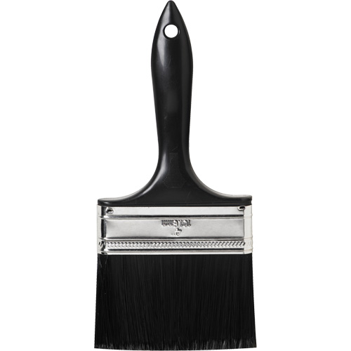 Economy Paint Brush, Polyolefin, Plastic Handle, 4" Width Absolute Business Supply