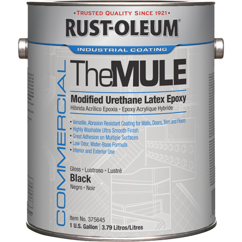 Modified Urethane Latex Epoxy, Black, Gallon Absolute Business Supply