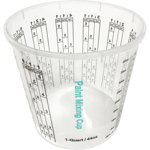 Gobelet en plastique pour m&eacute;lange de peinture, 1,25 L Absolute Business Supply