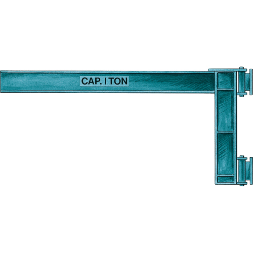 Potences, Poutre en I, Largeur de semelle de 5", Capacit&eacute; de 4000 lb (2 tonnes) Absolute Business Supply