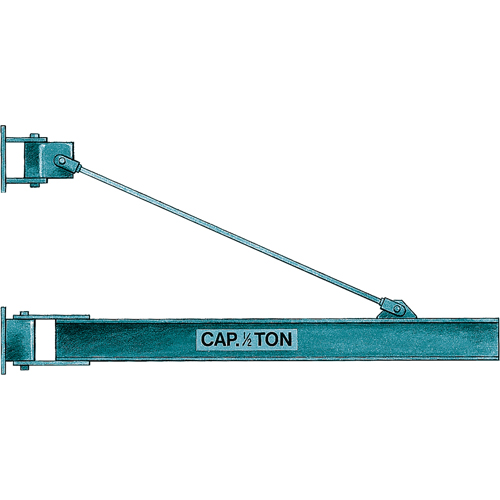Potences, Poutre en I, Largeur de semelle de 3-3/8", Capacit&eacute; de 1000 lb (0,5 tonne) Absolute Business Supply