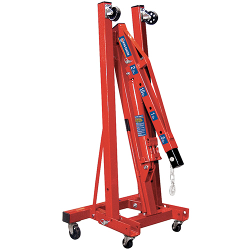 2-Ton Folding Shop Crane, 4000 lbs. (2 tons) Capacity Absolute Business Supply