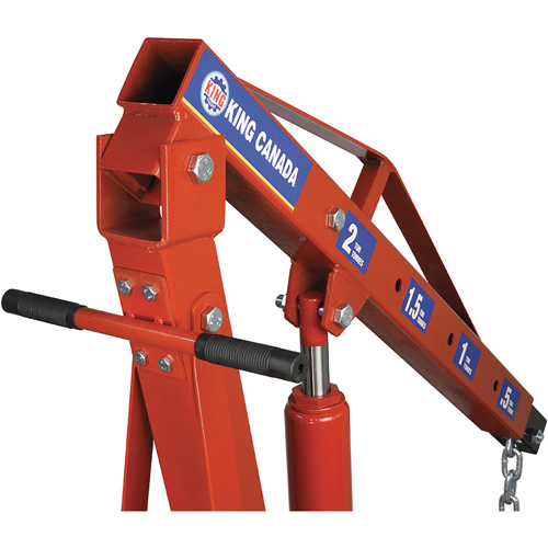 2-Ton Folding Shop Crane, 4000 lbs. (2 tons) Capacity Absolute Business Supply