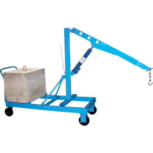 Floor Cranes - Reverse Boom, 8' Lift, 2000 lbs. (1 tons), 57" Arm, 78" H Absolute Business Supply