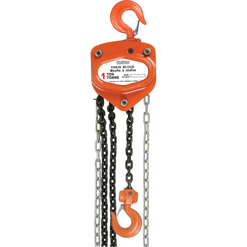 Chain Hoist, 20' Lift, 6000 lbs. Capacity, Alloy Steel Chain Absolute Business Supply