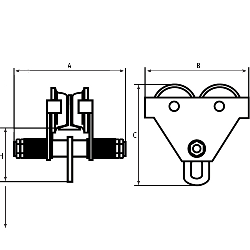 Chariots ajustables, 1000 lb (0,5 tonne) Absolute Business Supply