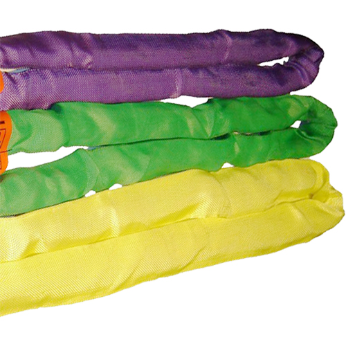 Slinger Polyester Round Sling, Yellow, 1" W x 12' L, 9000 lbs. Vertical Load Absolute Business Supply
