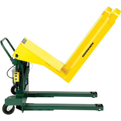 Basculeurs hydrauliques portable E-Z Reach, Bascule 85°, Capacit&eacute;e 4000 lb, 40" lo x 25-1/2" la Absolute Business Supply
