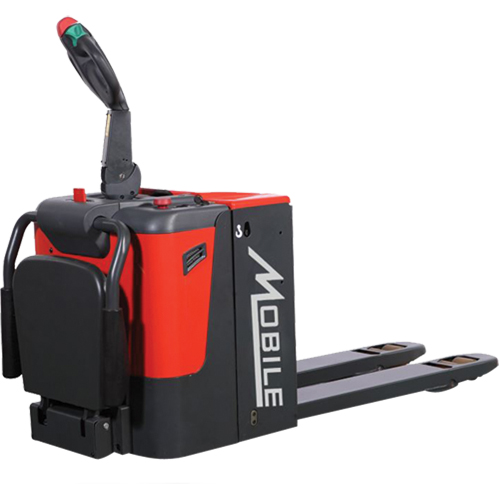 ESPT44N Self-Propelled Electric Pallet Truck, 4400 lbs. Cap., 48" L x 27" W Absolute Business Supply
