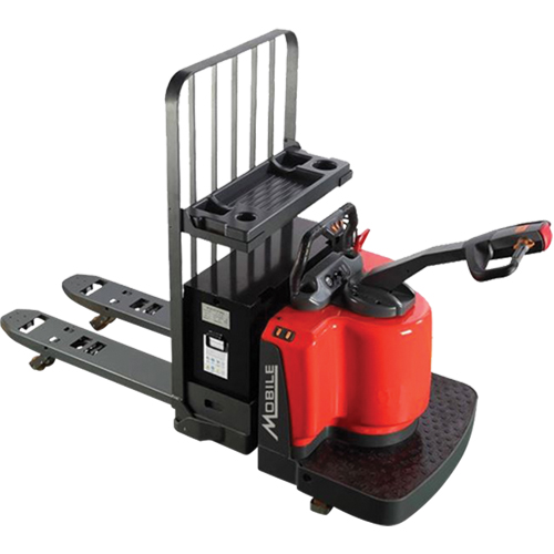HESPT60N Heavy-Duty Self-Propelled Electric Pallet Truck, 6000 lbs. Cap., 48" L x 21.5" W Absolute Business Supply