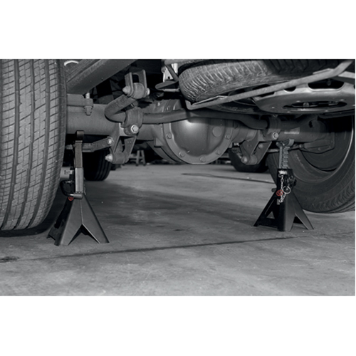 Jack Stands, Locking Pin, 3 tons Capacity, 11-4/5" - 17-9/10" H Absolute Business Supply