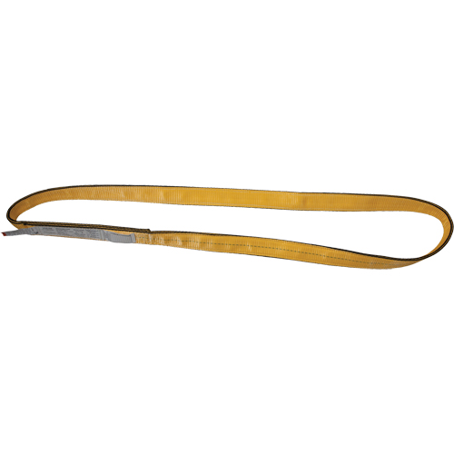 Polyester Slings, Double Ply, Endless, Type 5, 1" W x 3' L, 6200 lbs. Vertical Cap. Absolute Business Supply