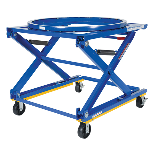 Adjustable Pallet Stand - Mobile, 42-1/2" L x 40" W, 1500 lbs. Cap. Absolute Business Supply