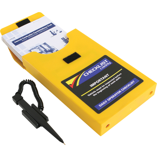Forklift Checklist Caddy Kit Absolute Business Supply