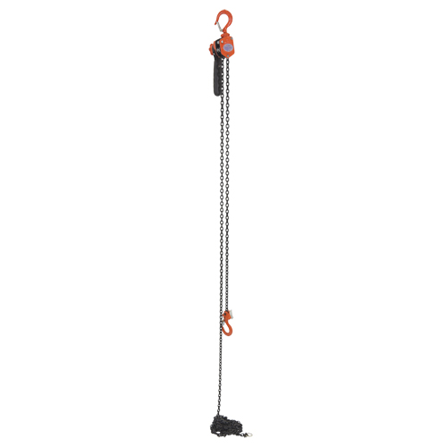 Mini palan &agrave; levier, Lev&eacute;e 15', Cabacit&eacute; 500 lb (0,25 tonne), Chaîne en Acier Absolute Business Supply