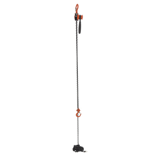 Mini palan &agrave; levier, Lev&eacute;e 15', Cabacit&eacute; 500 lb (0,25 tonne), Chaîne en Acier Absolute Business Supply