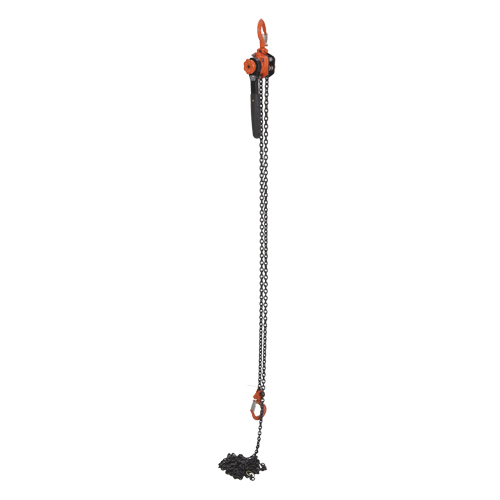 Mini palan &agrave; levier, Lev&eacute;e 15', Cabacit&eacute; 1000 lb (0,5 tonne), Chaîne en Acier Absolute Business Supply