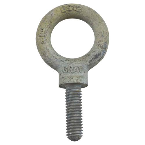 Eye Bolt, 2-13/16" Dia., 2" L, Galvanized, 7200 lbs. (3.6 tons) Capacity Absolute Business Supply