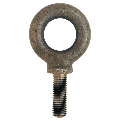 Eye Bolt, 71.50 mm Dia., 51 mm L, Uncoated Natural Finish, 4708 lbs. (2.354 tons) Capacity Absolute Business Supply