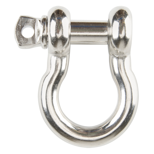 Manille d'ancrage &agrave; vis, 7/16", Cheville &agrave; vis, Acier inoxydable Absolute Business Supply