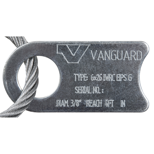 Wire Rope Lifting Sling - Eye & Eye Galvanized Absolute Business Supply