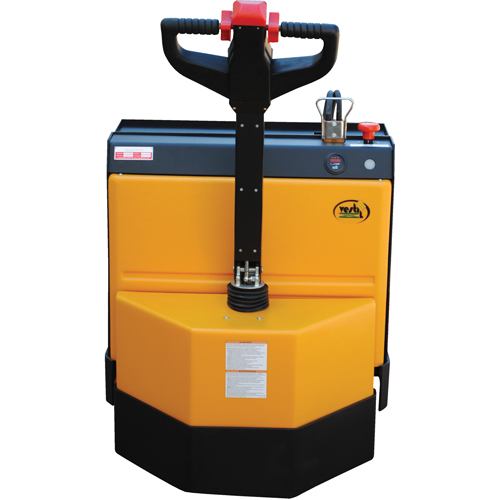 Fully Powered Electric Pallet Truck, 4500 lbs. Cap., 48" L x 30.25" W Absolute Business Supply