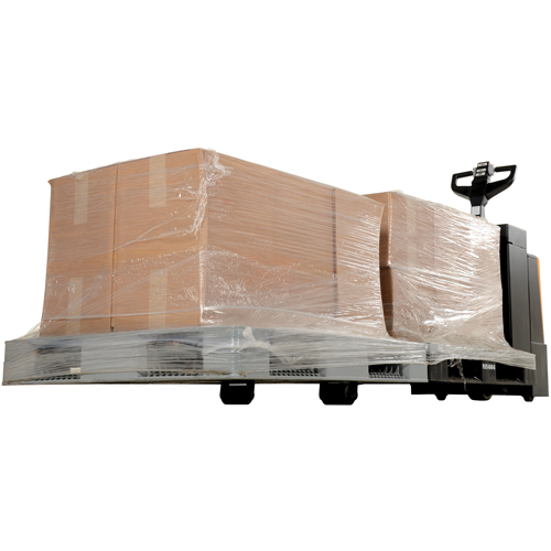 Transpalette &eacute;lectrique motoris&eacute; a/plateforme &agrave; conducteur debout, Capacit&eacute; 4500 lb, 96" lo x 30" la Absolute Business Supply