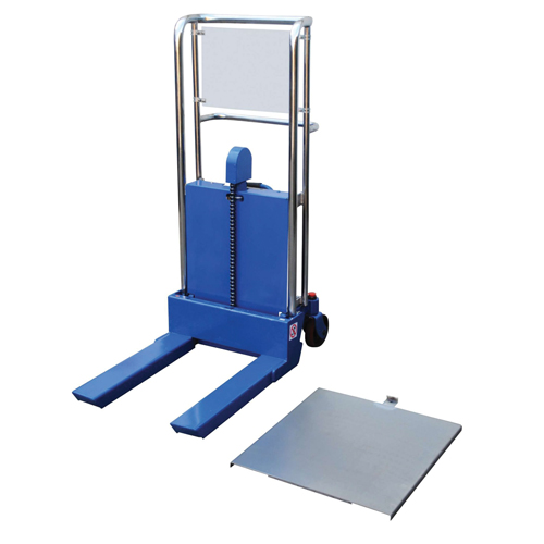 Hefti-Lift Load Stacker, Foot Pump Operated, 880 lbs. Capacity, 35" Max Lift Absolute Business Supply