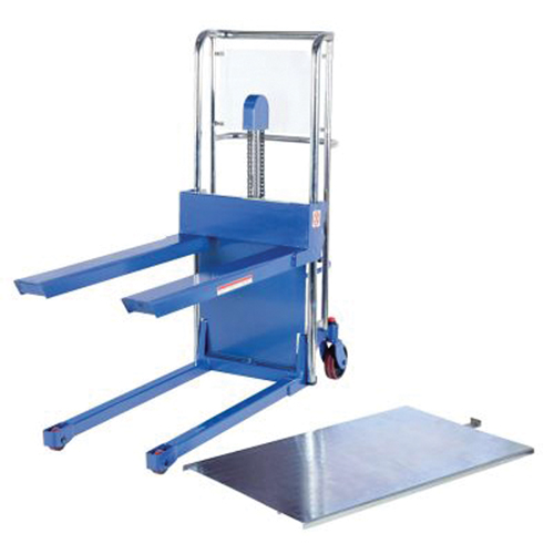 Hefti-Lift Load Stacker, Foot Pump Operated, 400 lbs. Capacity, 44" Max Lift Absolute Business Supply
