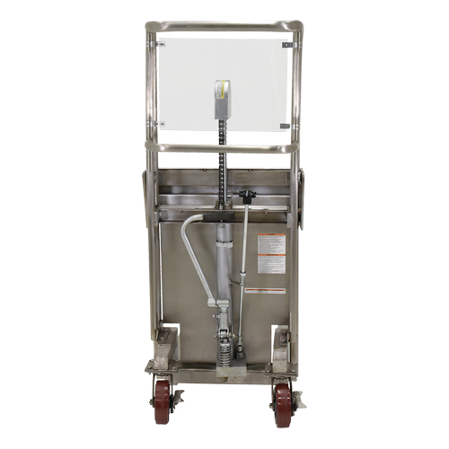Gerbeur Hefti-Lift, M&eacute;canisme Pompe au pied, Capacit&eacute; de 450 lb, Levage max de 45-5/8" Absolute Business Supply