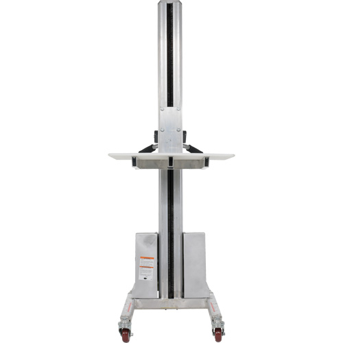 Quick Lift Stacker, Electric Operated, 175 lbs. Capacity, 57" Max Lift Absolute Business Supply