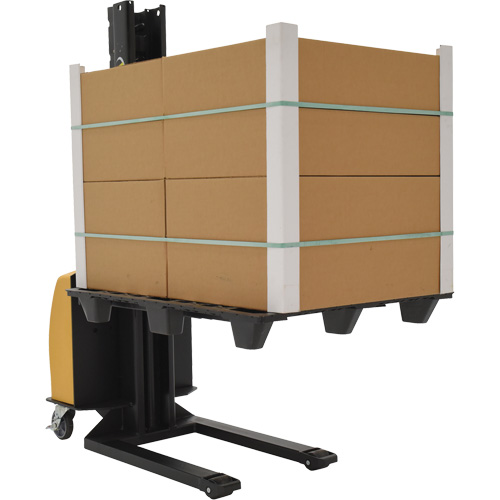 Gerbeur motoris&eacute; avec m&acirc;t &eacute;troit, Fonctionnement &eacute;lectrique, Capacit&eacute; 1000 lb, Lev&eacute;e max 63" Absolute Business Supply