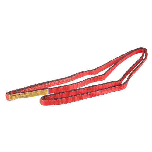 Polyester Sling, Double Ply, Endless, Type 5, 4'' W x 10' L, 22000 lbs. Vertical Cap. Absolute Business Supply