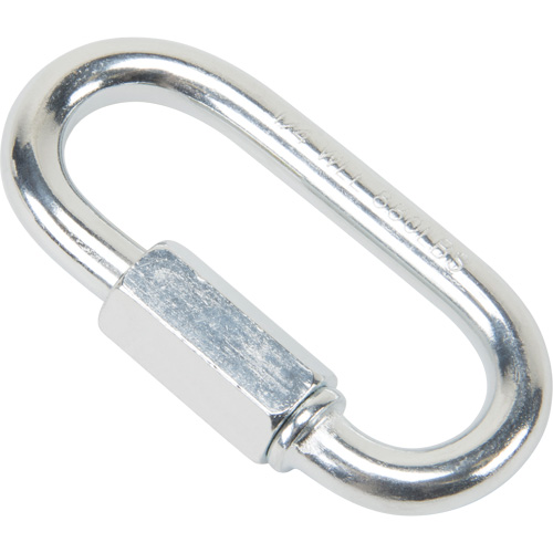 Zinc Plated Quick Link, 880 lbs (0.44 tons), 1/4" Absolute Business Supply