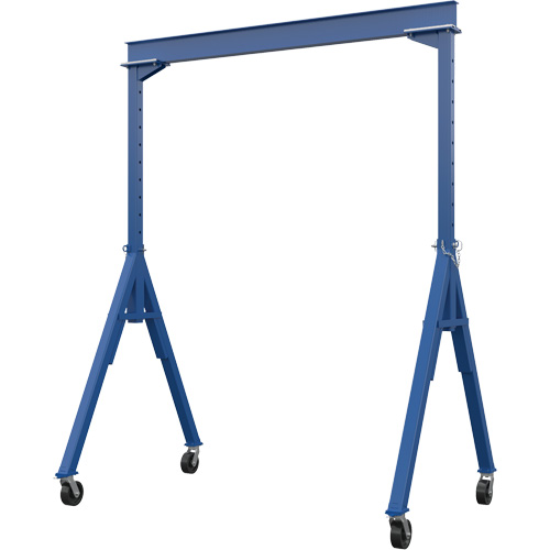Adjustable Height Gantry Crane, 10' L, 2000 lbs. (1 tons) Capacity Absolute Business Supply