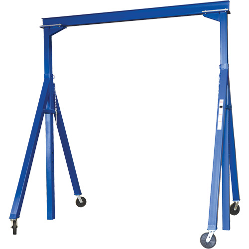 Adjustable Height Gantry Crane, 15' L, 6000 lbs. (3 tons) Capacity Absolute Business Supply