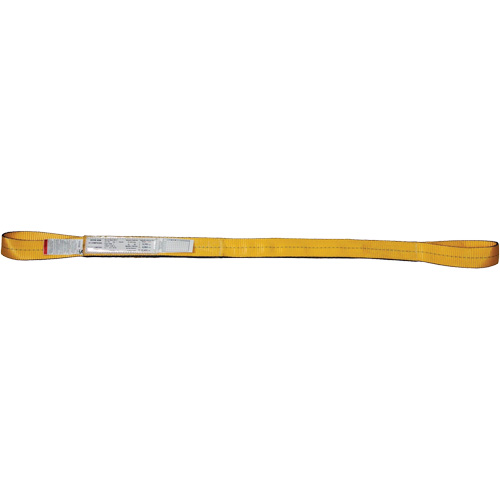 Lifting Sling, Double Ply, Double Eye, Type 3, 2" W x 20' L, 6200 lbs. Vertical Cap. Absolute Business Supply