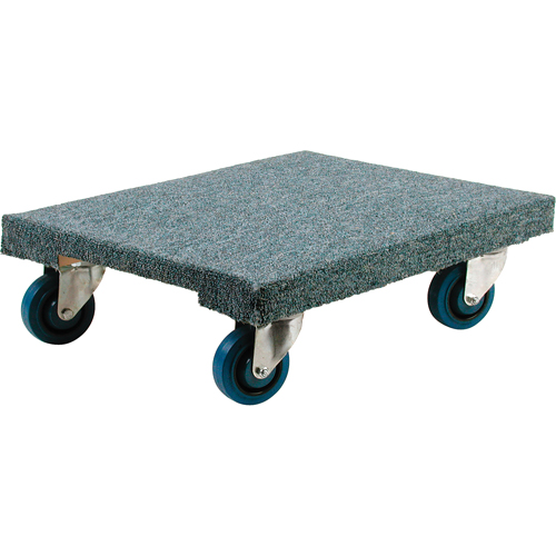 Wood Dollies - Heavy-Duty, Rubber Wheels, 1400 lbs. Capacity, 18" W x 24" D x 7" H Absolute Business Supply