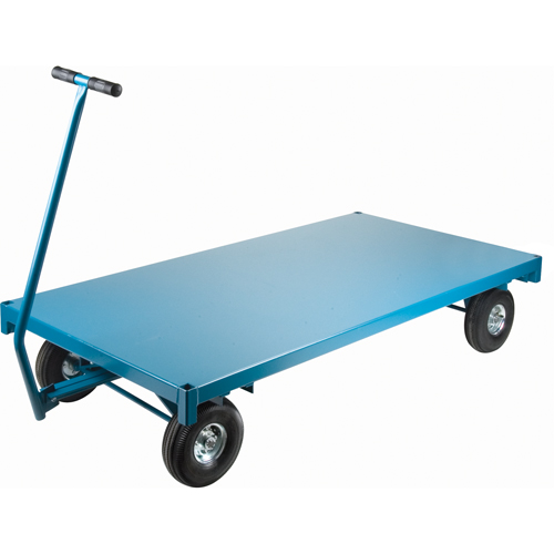Platform Trucks - Ergonomic Platform Wagon Trucks, 36" W x 72" L, 1000 lbs. Capacity Absolute Business Supply