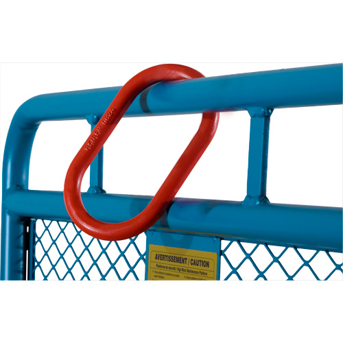 Nacelle &eacute;l&eacute;vatrice pour travail en hauteur, 36" x 36" x 72" h, Capacit&eacute; de 1000 lb, Acier Absolute Business Supply