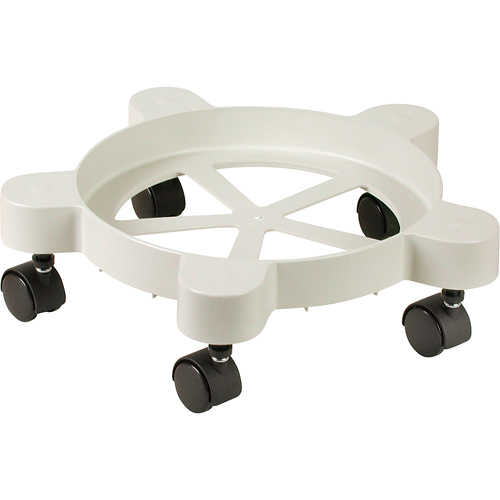 Lil'Dolly Pail Dollies, Plastic, 75 lbs. Capacity, 11" Diameter, Plastic Casters Absolute Business Supply