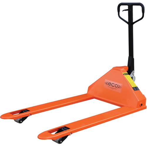 ECO "MINEY" 4-Way Pallet Truck, 48" L x 33" W, 3300 lbs. Cap. Absolute Business Supply