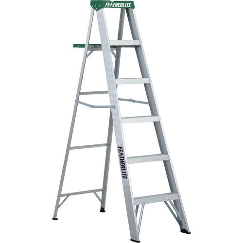 Escabeaux commerciaux (s&eacute;rie 2400), 6', Aluminium, Capacit&eacute; 225 lb, Type 2 Absolute Business Supply