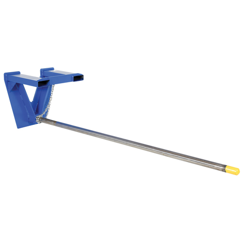 Fl&egrave;che de chariot &eacute;l&eacute;vateur pour tapis, 144-1/2" longueur, Install&eacute; sur fourche, Capacit&eacute; de 1800 lb Absolute Business Supply
