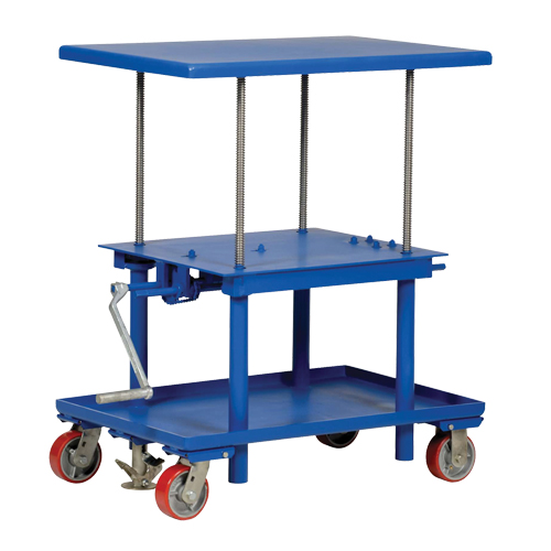 Hydraulic Lift Table, 24" L x 36" W, Steel, 2000 lbs. Capacity Absolute Business Supply