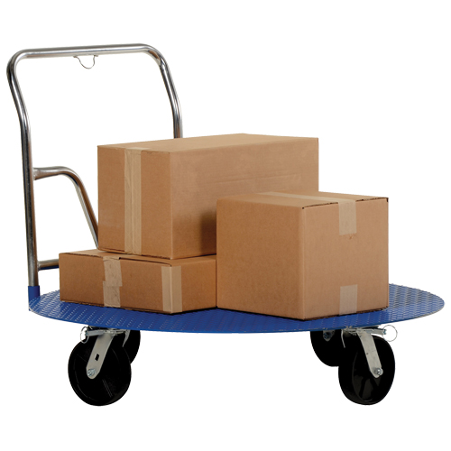 Chariot &agrave; plateforme ergonomique Absolute Business Supply