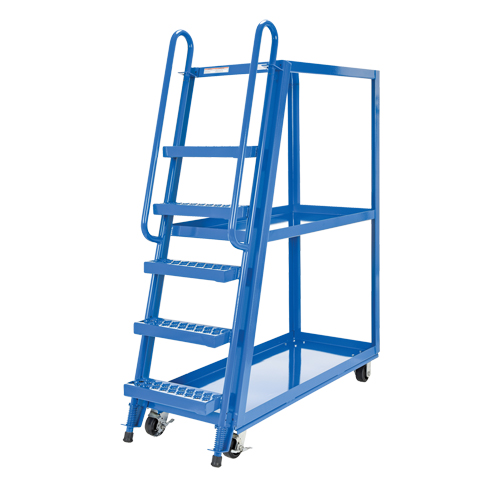 Chariot &agrave; cueillette, Acier, 21-7/8" la x 56-1/8" p, 3 tablettes, Capacit&eacute; 1000 lb Absolute Business Supply